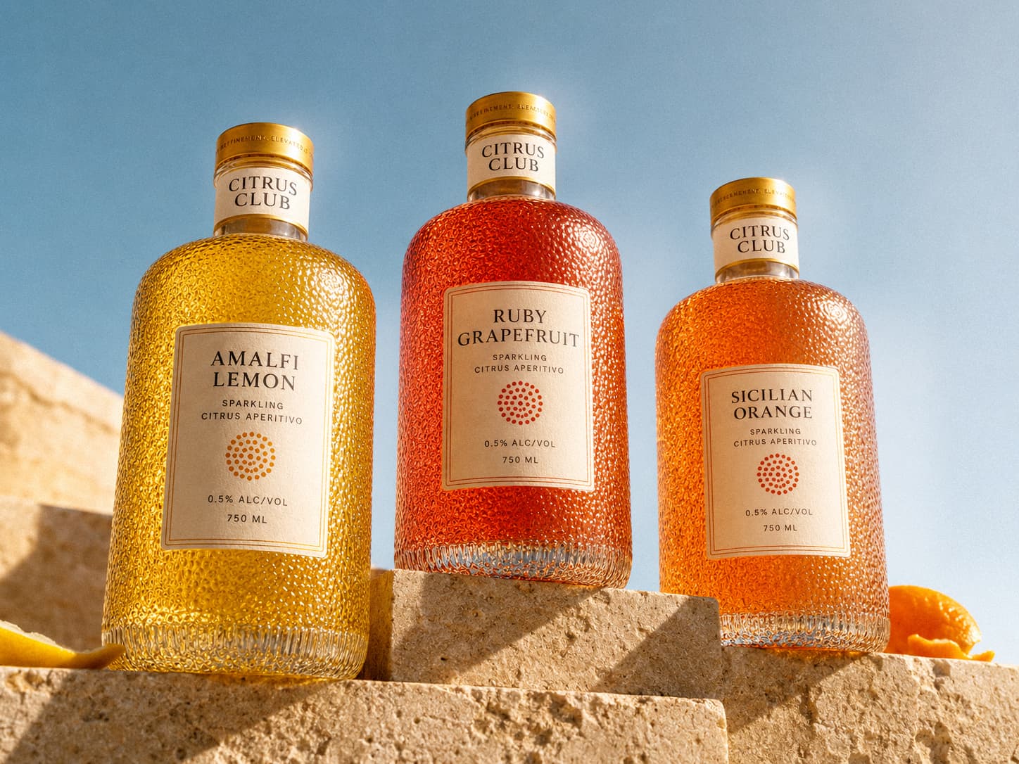 Citrus Club collection shown on a website banner.